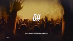Guitar Hero Live Title Screen